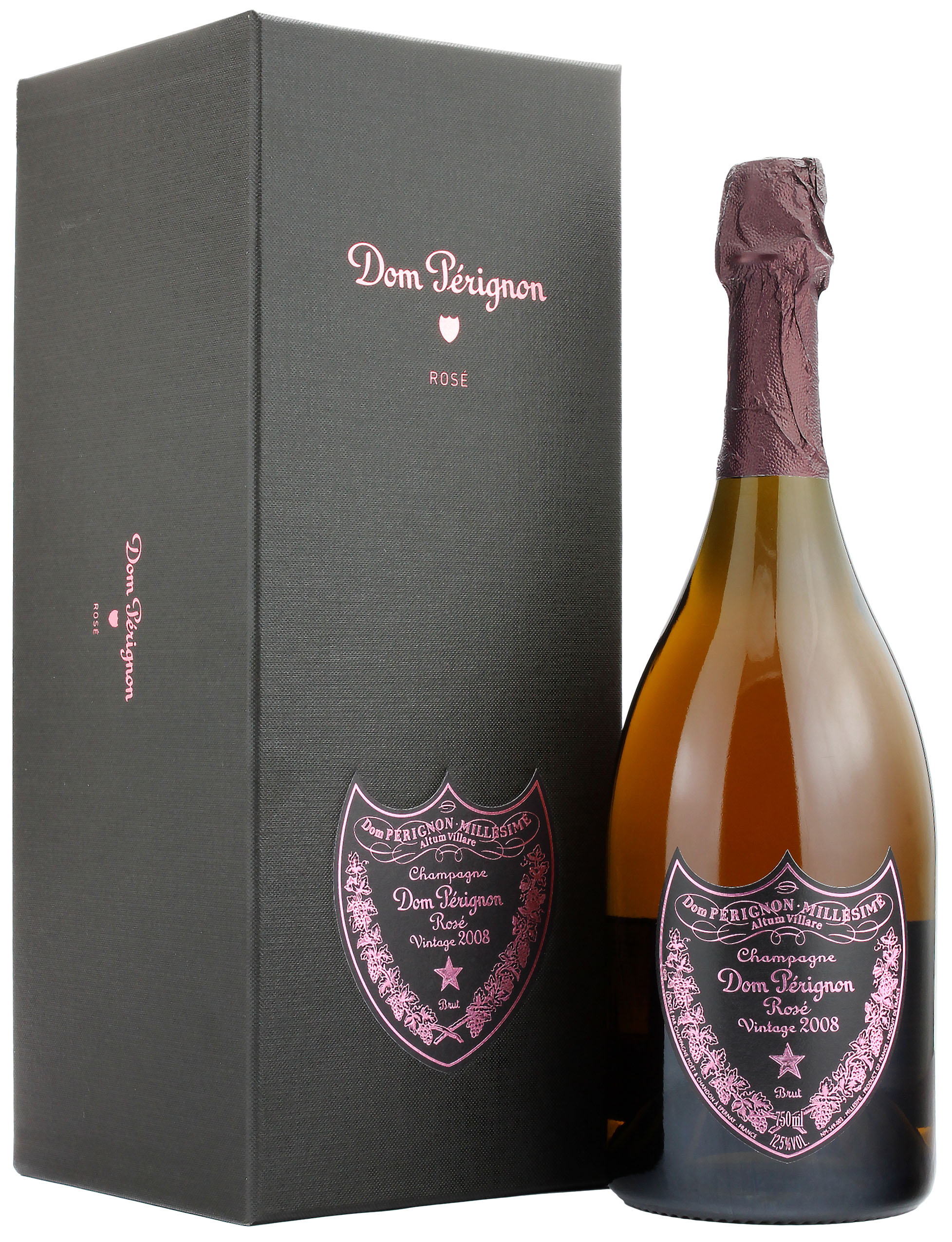 Dom Perignon Vintage Rosé 2008 in Geschenkverpackung 12.5% 0,75l