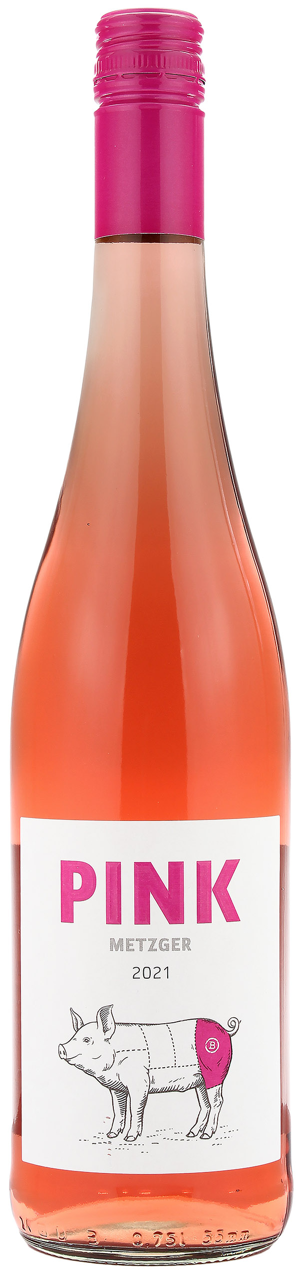 Metzger Pink Rosé 2021 11.5% 0,75l