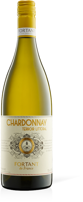 Fortant de France Terroir Littoral Chardonnay 12.5% 0,75l Fortant de France Terroir Littoral Chardonnay 12.5% 0,75l