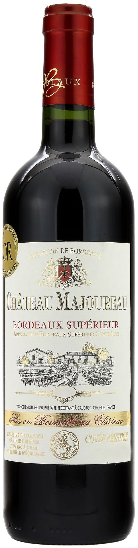 Château Majoureau Bordeaux Supérieur AOC 2021 14.0% 0,75l