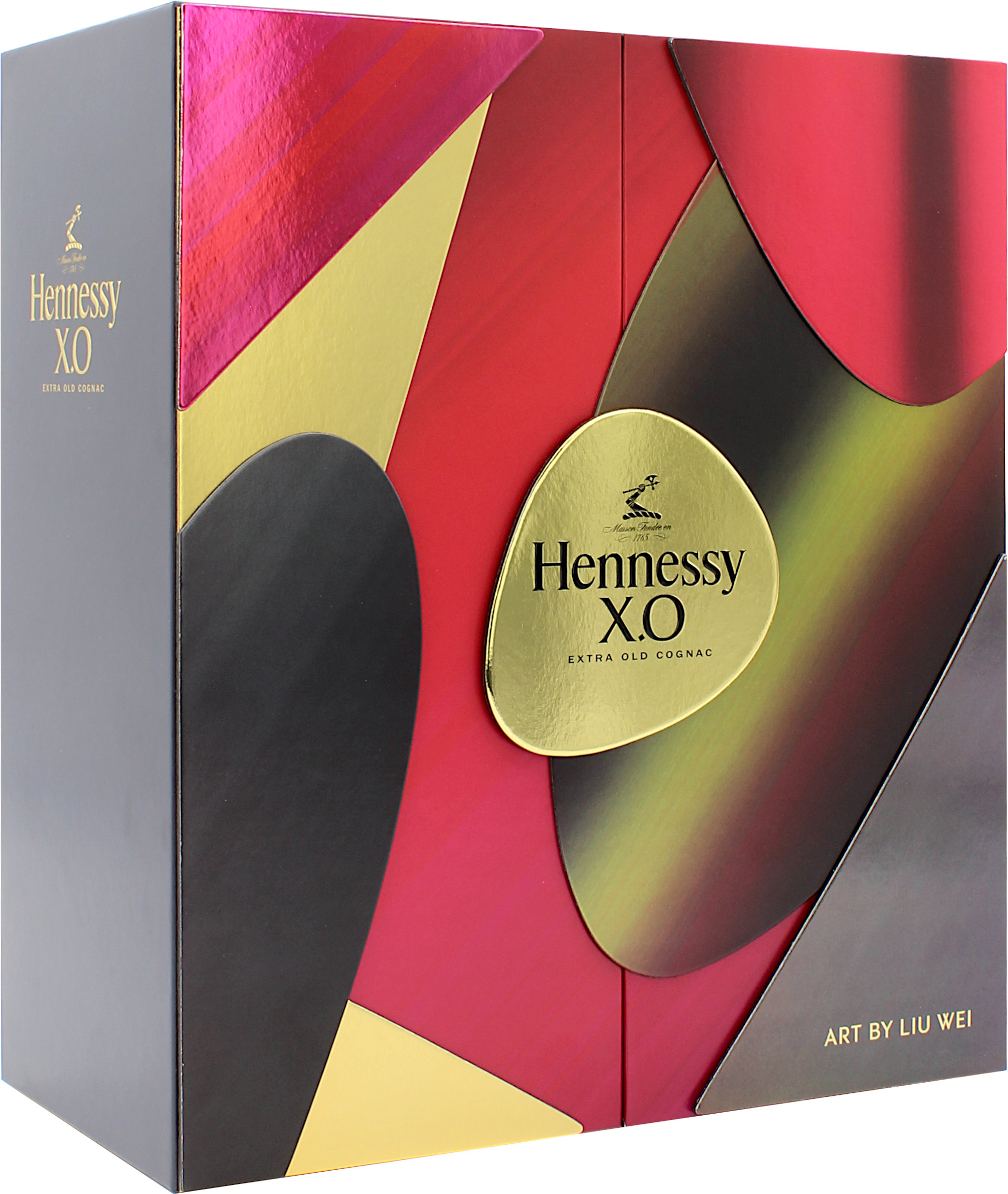 Hennessy XO Cognac 2021 Deluxe Limited Edition by Liu Wei 40.0% 0,7l