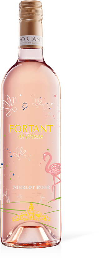 Fortant de France Merlot Rosé 11.5% 0,75l