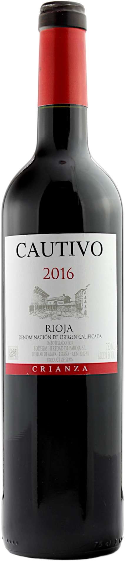 Rioja Cautivo Crianza DOCa 2016 13.0% 0,75l