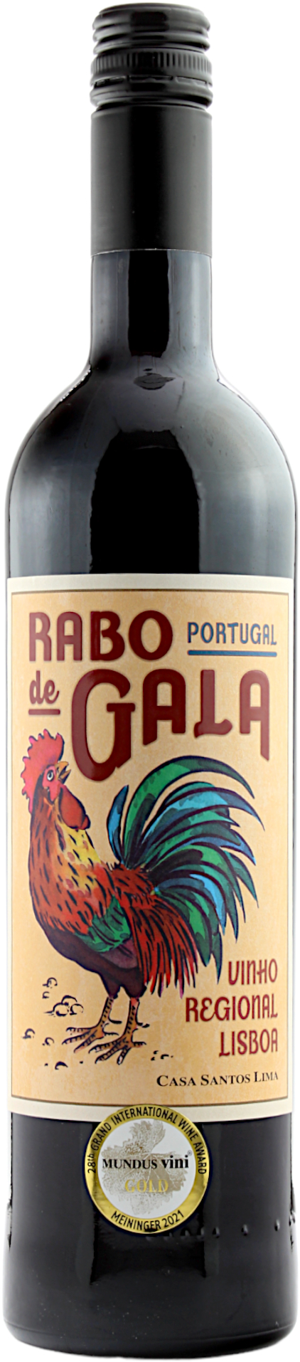 Rabo de Gala Tinto Vinho Regional Lisboa 13.0% 0,75l