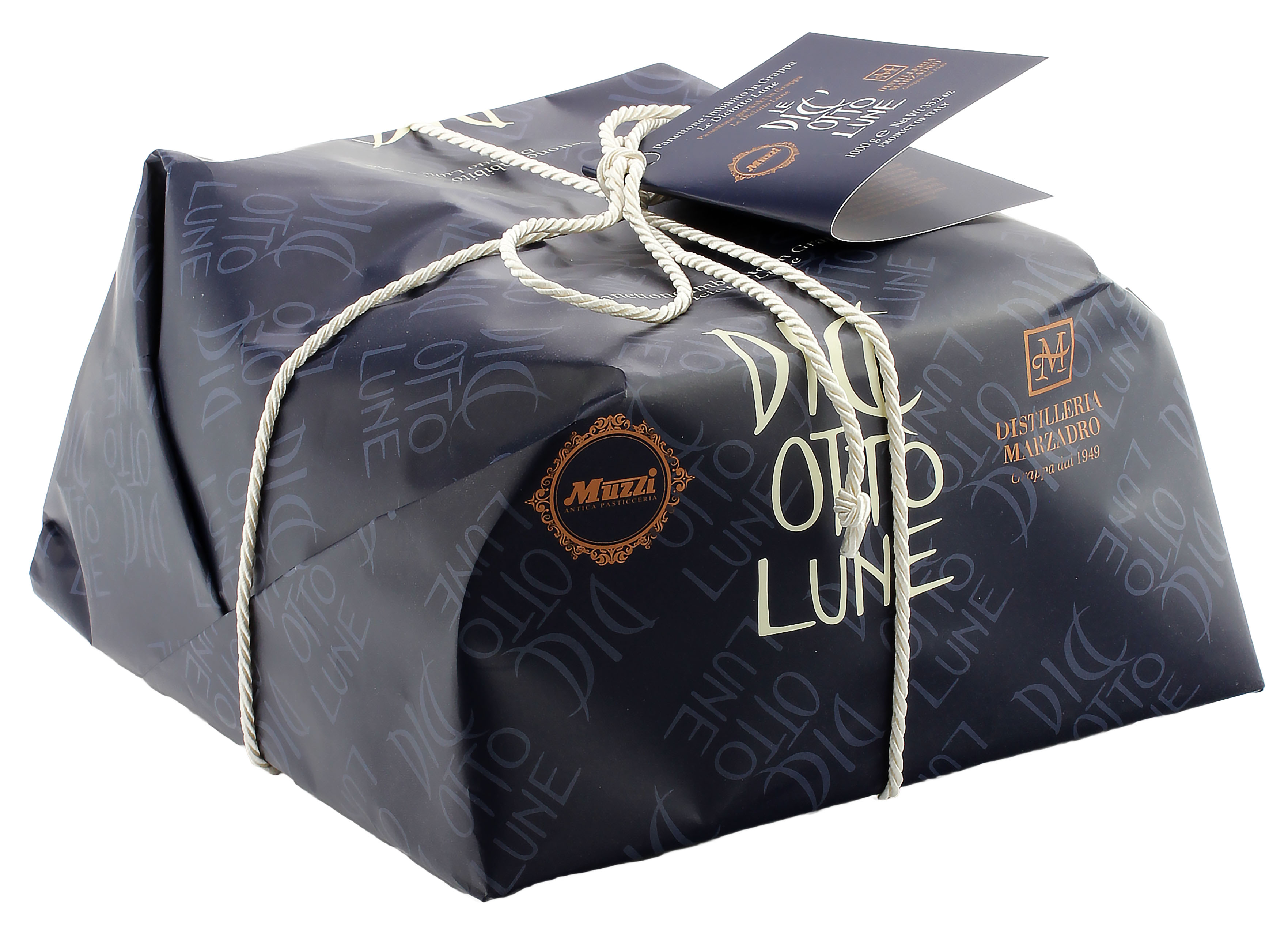 Marzadro Panettone alla Le Diciotto Lune Grappa