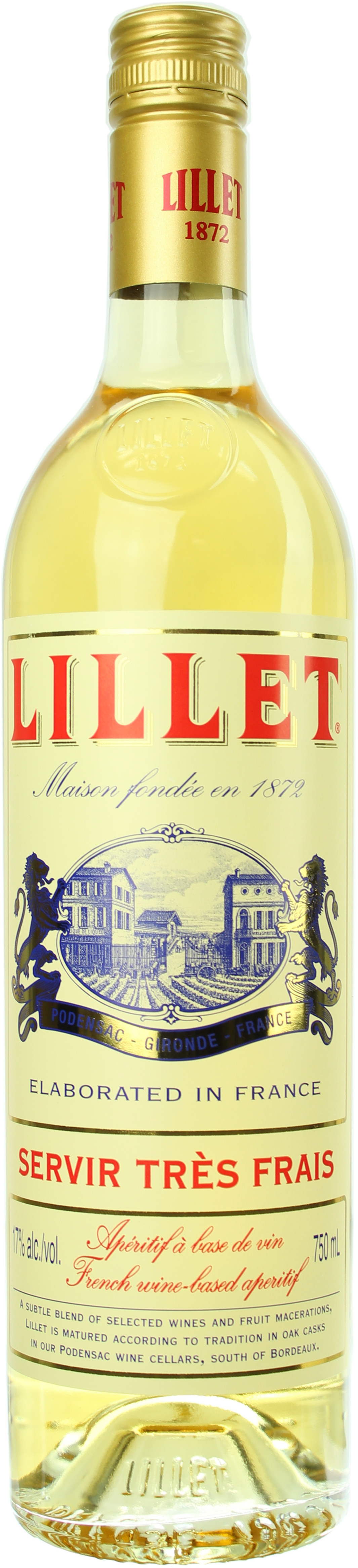 Lillet Blanc Aperitif a base de vin 17.0% 0,75l Lillet Blanc Aperitif a base de vin 17.0% 0,75l