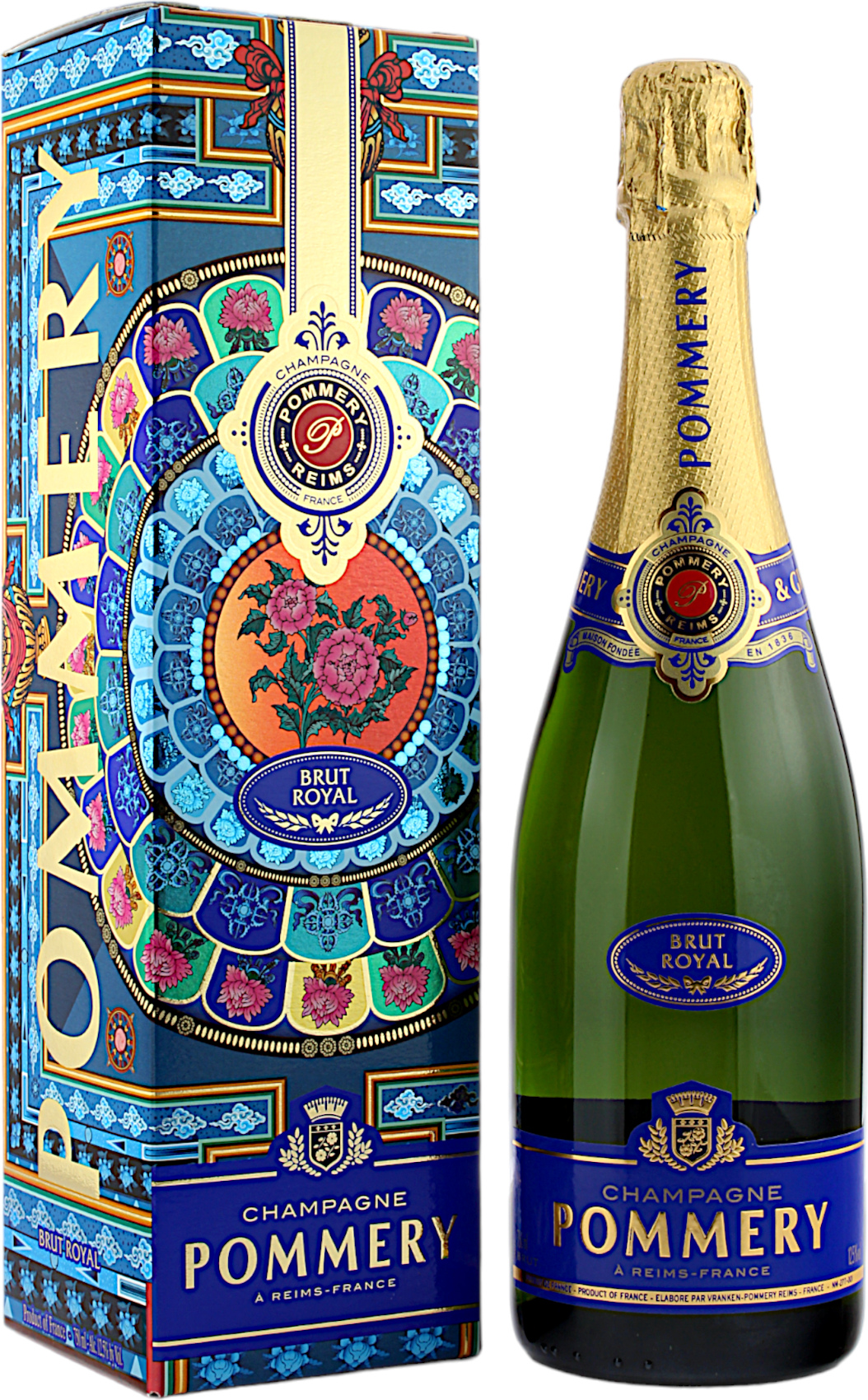 Pommery Brut Royal Limited Edition in Geschenkverpackung 12.5% 0,75l
