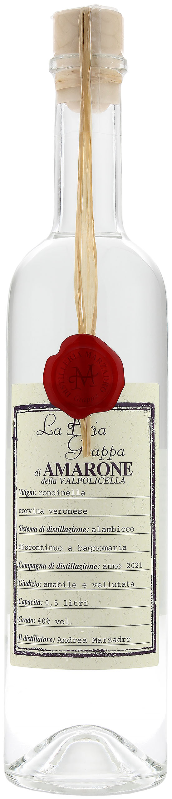 La Mia Grappa Amarone 40.0% 0.5l