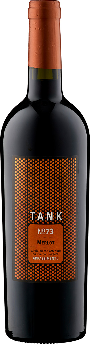 TANK 73 Merlot IGT Veneto Appassimento 2019 13.0% 0,75l