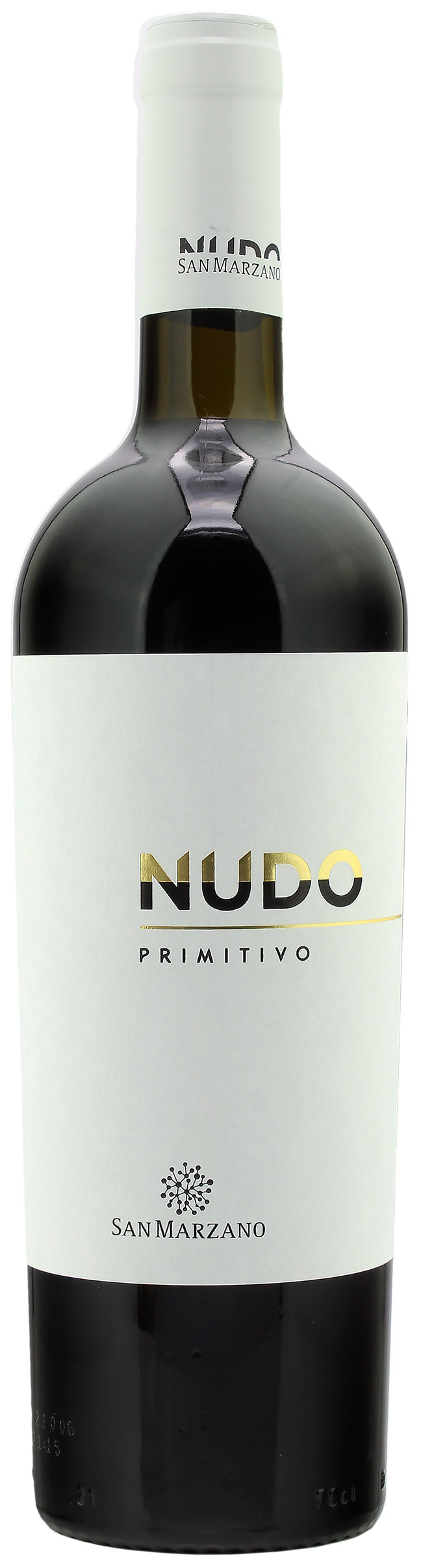 San Marzano Nudo Primitivo Puglia 2023 13.5% 0,75l San Marzano Nudo Primitivo Puglia 2023 13.5% 0,75l