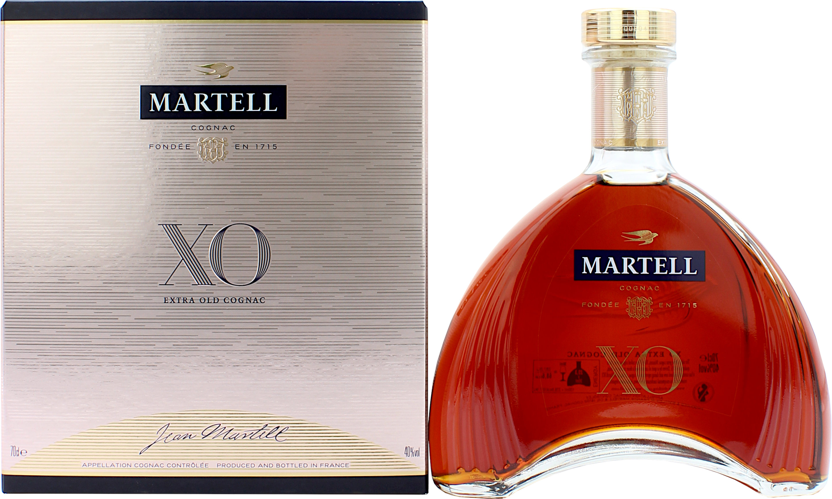 Martell XO Cognac 40.0% 0,7l