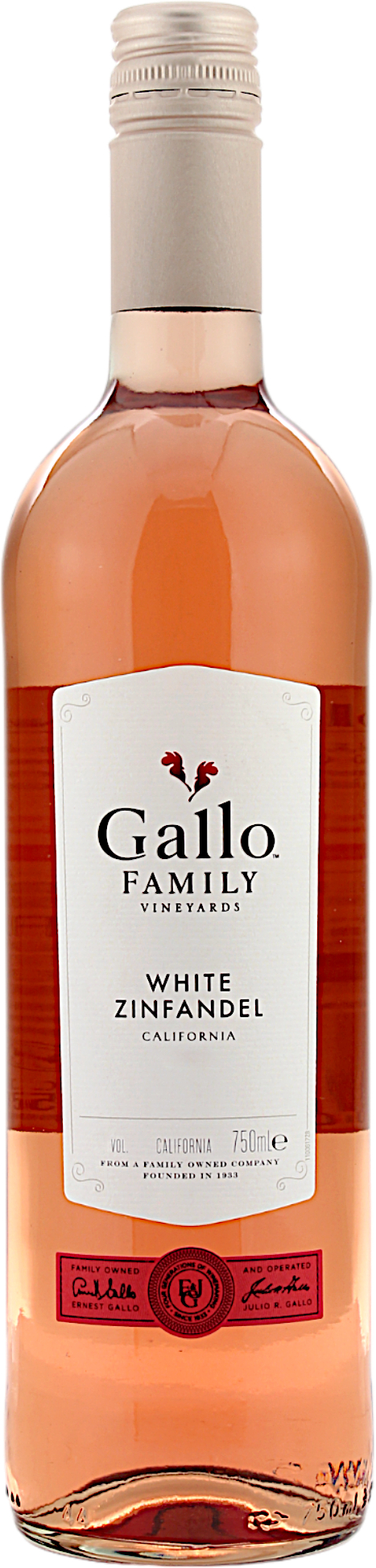 Gallo Family Vineyards White Zinfandel 2022 8.0% 0,75l