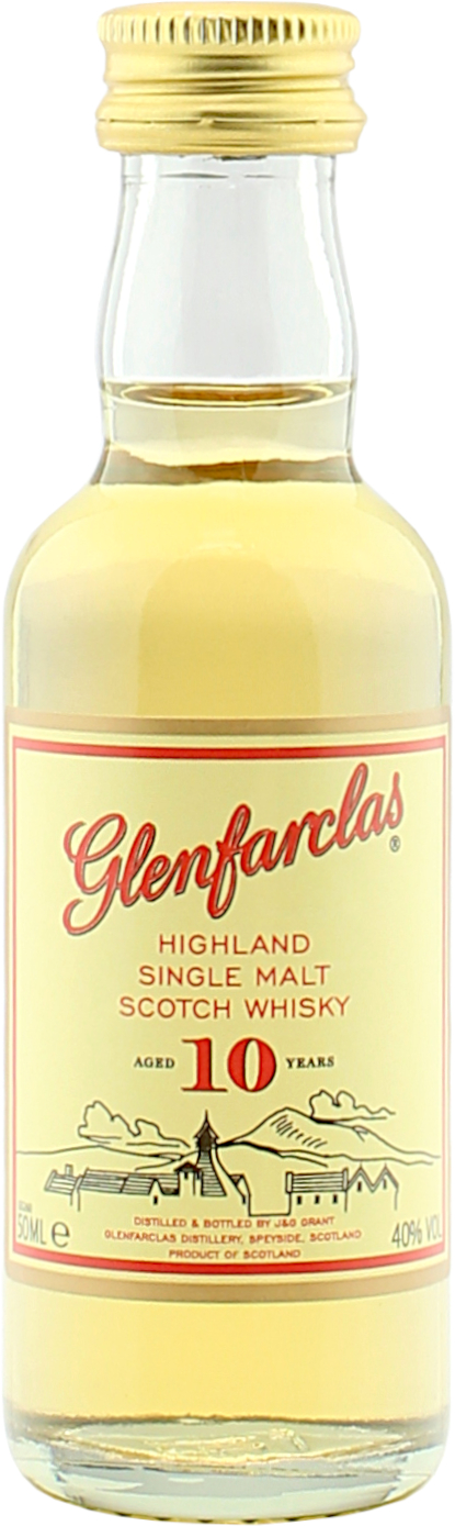 Miniatur Glenfarclas 10 Jahre 40.0% 0,05l