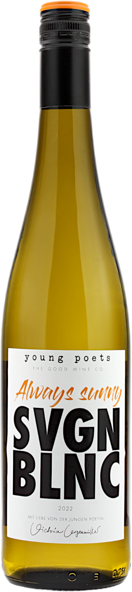 Young Poets Always Sunny Sauvignon Blanc 12.5% 0,75l