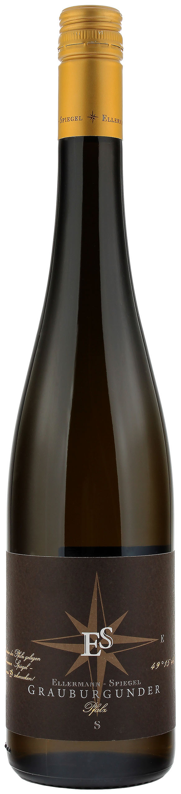 Ellermann Spiegel - Grauburgunder Goldkapsel 2022 13.5% 0,75l