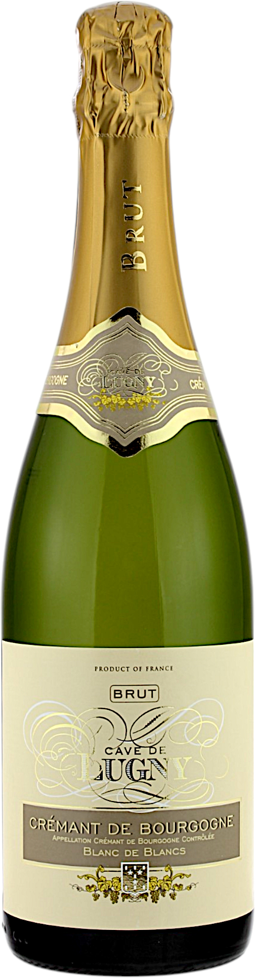 Cave de Lugny Cremant de Bourgogne Blanc de Blancs Brut 11.5% 0,75l Cave de Lugny Cremant de Bourgogne Blanc de Blancs Brut 11.5% 0,75l