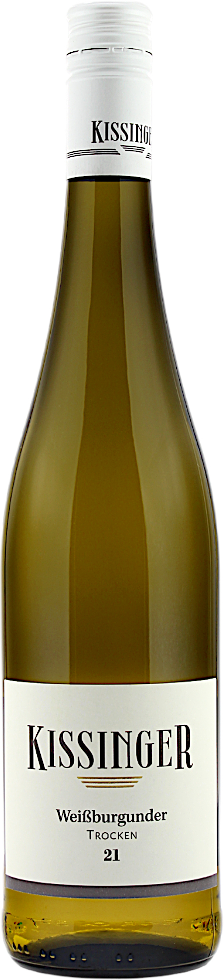 Kissinger Weißburgunder 2021 12.0% 0,75l Kissinger Weißburgunder 2021 12.0% 0,75l