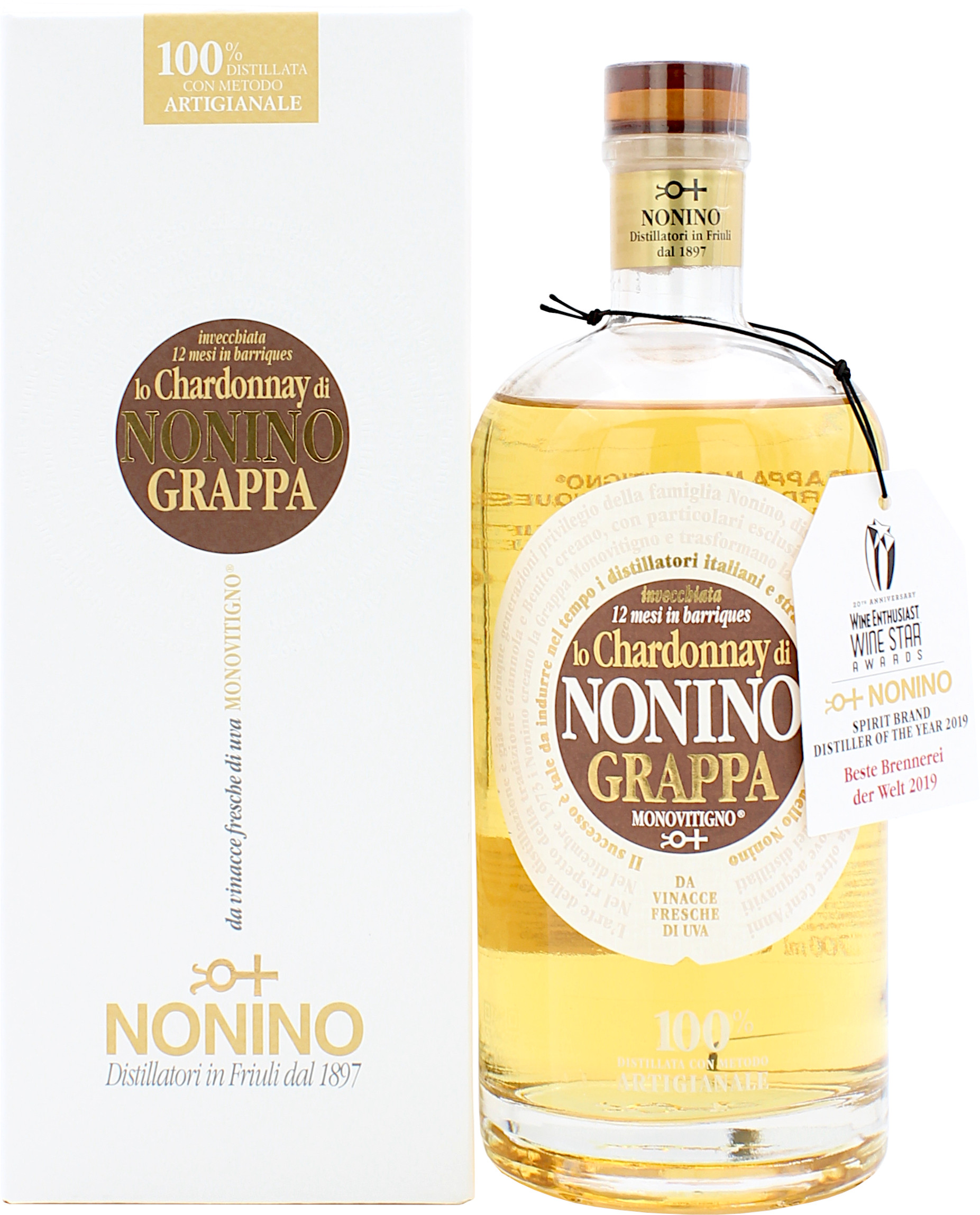Nonino Lo Chardonnay Monovitigno Grappa 41.0% 0,7l
