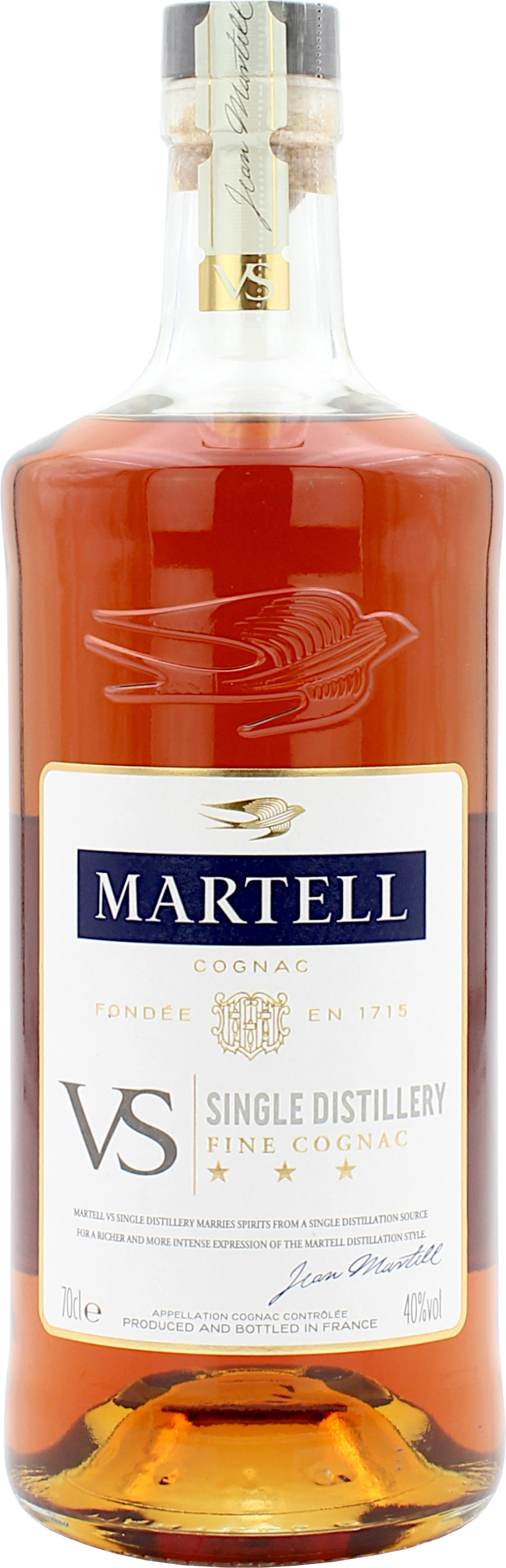 Martell VS Fine Cognac 40.0% 0,7l Martell VS Fine Cognac 40.0% 0,7l